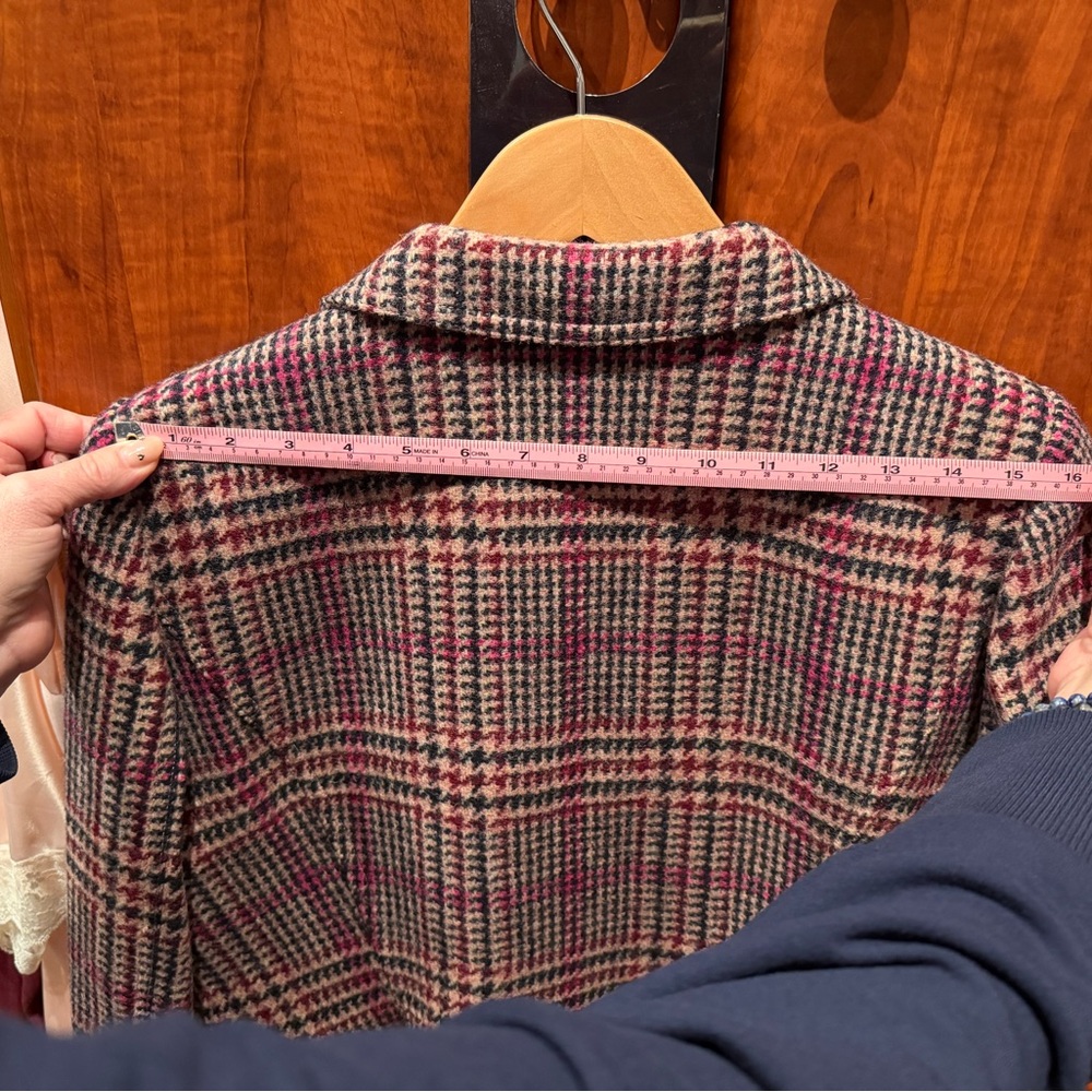 Smythe One Button Blazer, Sz 14 - Picture 9 of 12